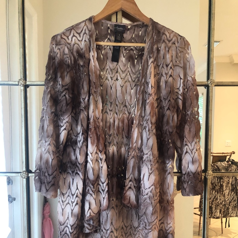 Chico’s Neutral Jacket - Picture 1 of 6
